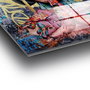 Wallity Cuadro Decorativo de Vidrio Templado Multicolor 70 x 100 cm